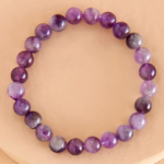 Natural Amethyst Bracelet ( Certified )